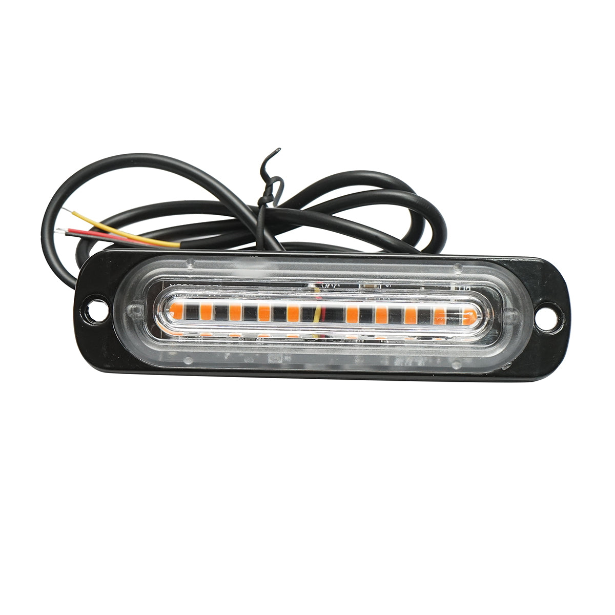 LED marker lamp 12-24V, 10W, yellow, 10 LEDs 110x30x10mm